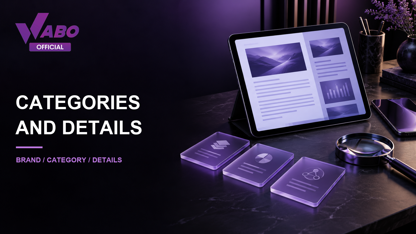 WABO Asia Game Categories: Connecting the Overview with the Detail Page
